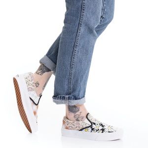 Vans classic slip on meadow patchwork